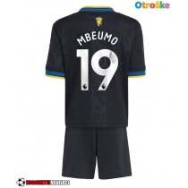 Otroške Nogometnih dresov Manchester United Bryan Mbeumo #19 Tretji 2025-26 Kratki rokavi (+ hlače)